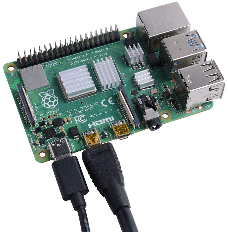 Micro HDMI naar Standaard HDMI Mannelijke Kabel (1 m)