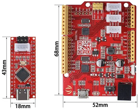 Seeeduino Nano Microcontroller - Click to Enlarge