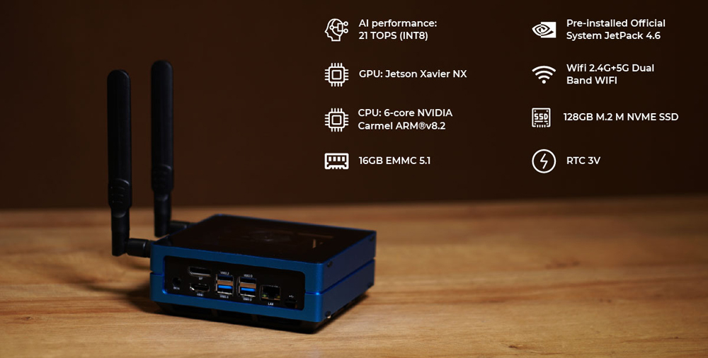 Kit de Mini PC Jetson SUB - Haga Clic para Ampliar