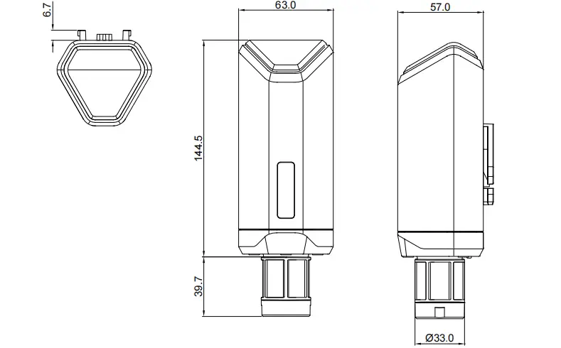 Seeedstudio SenseCAP S2104 LoRaWAN Soil Moisture & Temperature Sensor - Click to Enlarge