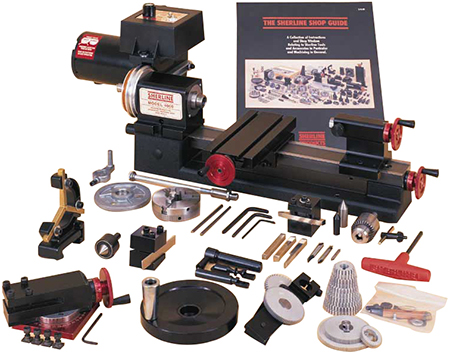 Sherline Manual 4000C Series Tabletop Lathe Package (Inch)- Click to Enlarge