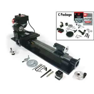 Sherline 17-Inch Benchtop Draaibank Pakket C CNC Ready (Metrisch) (EU)