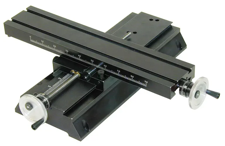 Sherline 12-Inch Deluxe Tafelmodelfrees XY Basis - Afmetingen