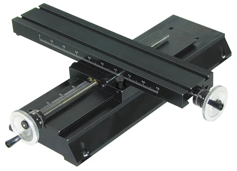 Sherline 14-Inch 8-Direction Benchtop Mill XY Base - Dimensions