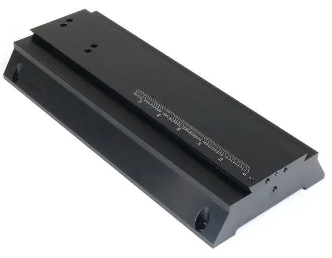12-Inch Tabletop Mill Base – Metric - Dimensions