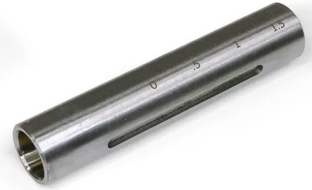 Morse #1 Taper Tailstock Spindle - Dimensions