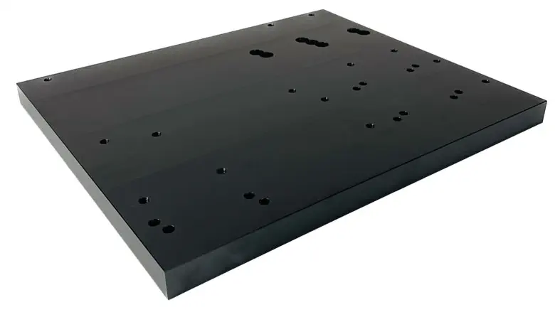 Horizontal Conversion Base Top View - Dimensions