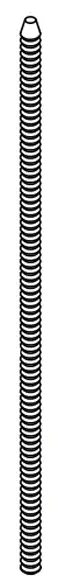 2000 Mill Z-Axis CNC Leadscrew – Metric - Dimensions