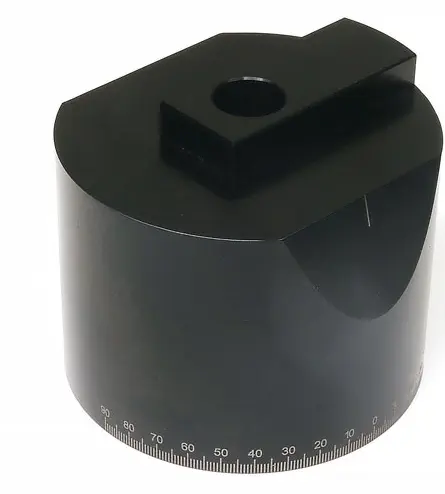 2000-Series Mill Column Top with Measurements - Dimensions