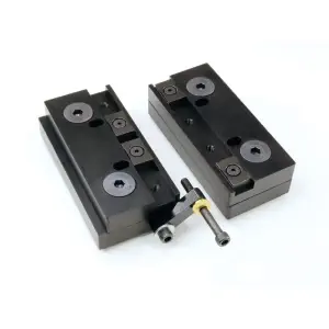 Sherline MB Vise Fixture - Mâchoires Supérieures Standard MB avec Inserts de Mâchoire Réversibles