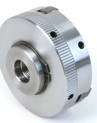 Back View of 2.5Inch 3-Jaw Self-Centering Chuck - Dimensions