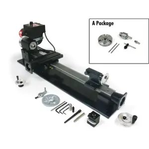Sherline 17-Inch Benchtop Draaibank Pakket A CNC Klaar (Metrisch) (EU)