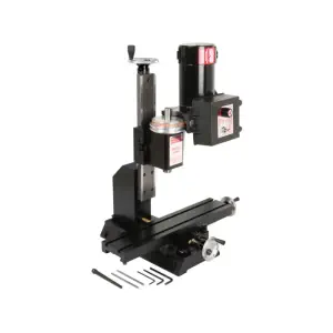 Sherline Manual 10-Inch Tabletop Mill with Zero Adjustable Handwheels (Metric)