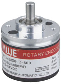 Rotary Encoder 5000 P/R 3 Channel 6mm (NPN)- Click to Enlarge
