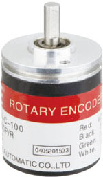 Rotary Encoder 1000P/R 3 Channel 4mm (NPN)- Click to Enlarge