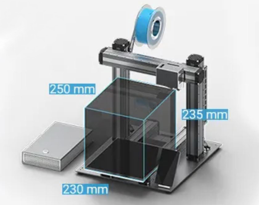 Imprimante 3D modulaire 3-en-1 Snapmaker 2.0 A250 - Cliquez pour agrandir