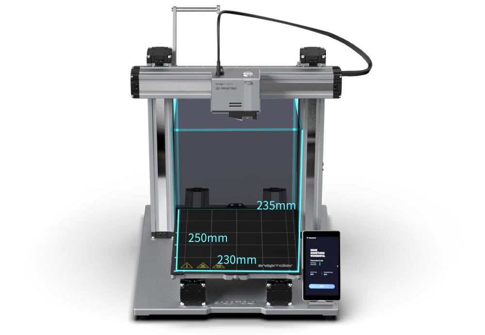 Impresora 3D Modular F250 2.0 de Snapmaker - Haga Clic para Ampliar