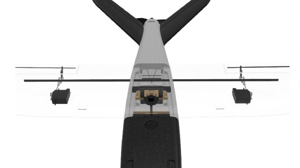 ZOHD Nano Talon EVO FPV Listo c/ Controlador de Vuelo Kopilot Lite y VC400 Cam - Haga Clic para Ampliar