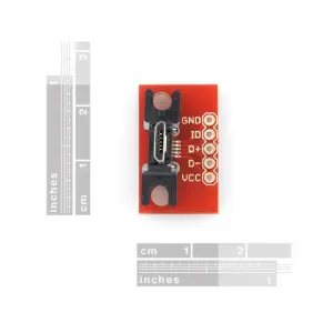 Platine de Déploiement Connecteur USB MicroB