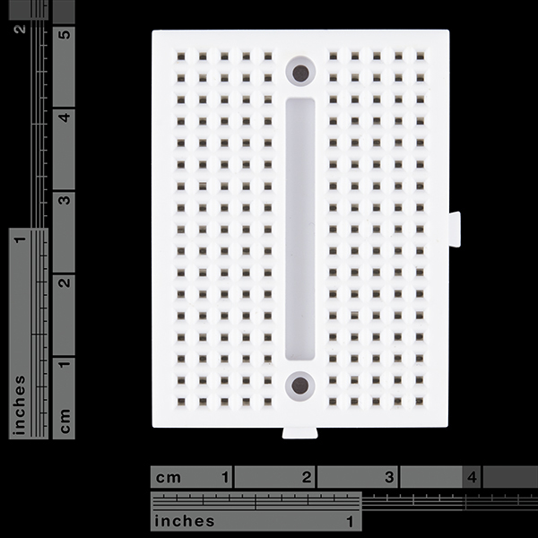 170 Tie Point Mini zelfklevende soldeerloze breadboard (wit)
