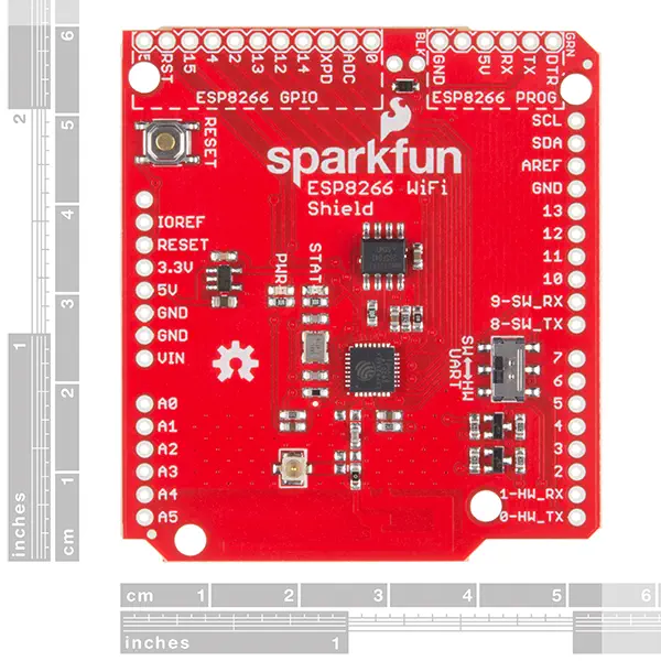 ESP8266 WiFi Shield for Arduino