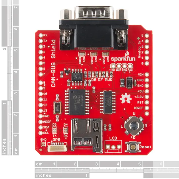 CAN-BUS Shield- Click to Enlarge