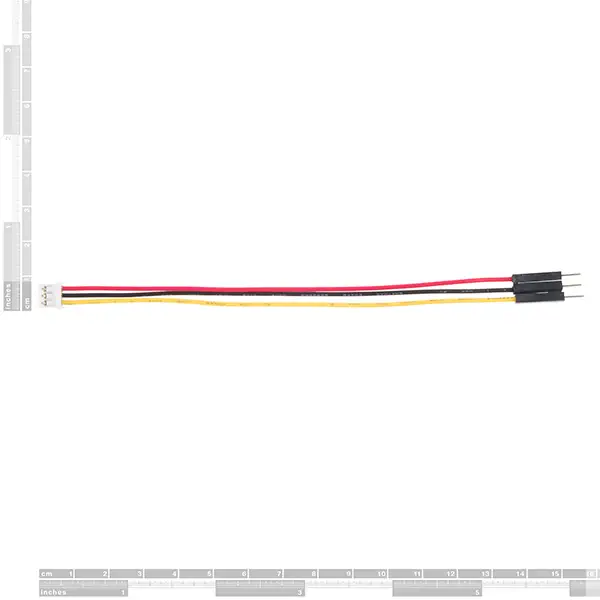 5.5" 3-pin JST to Breadboard Jumper Cable