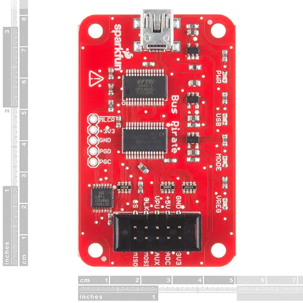 Bus Pirate - v3.6a - Cliquez pour agrandir