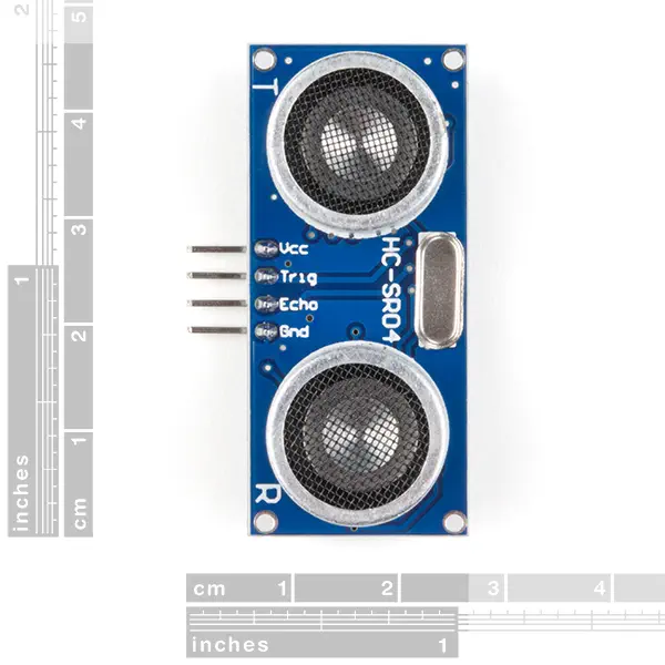 HC-SR04 Ultrasonic Range Finder- Click to Enlarge