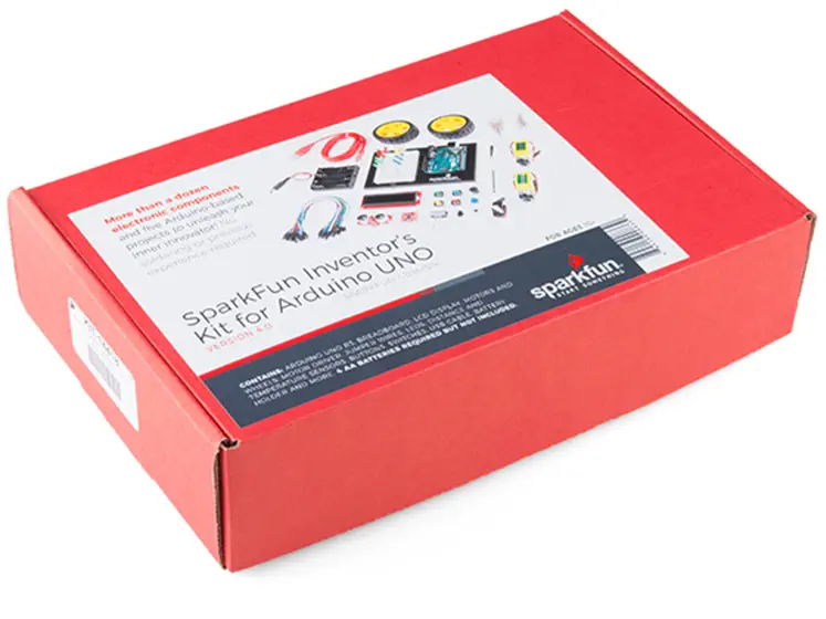 SparkFun Inventor's Kit for Arduino Uno - v4.0- Click to Enlarge