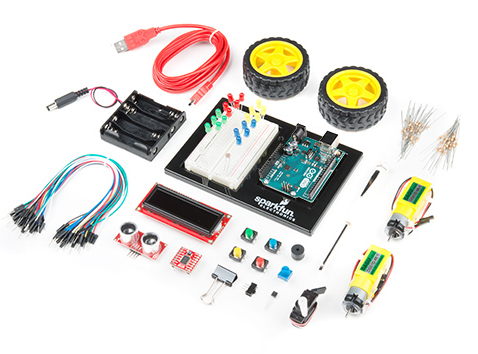 Kit de Inventor SparkFun para Arduino Uno - v4.0 – Haga clic para ampliar