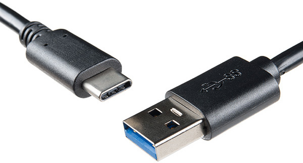 Câble USB 3.1 de 1m Type A vers C - Cliquer pour agrandir