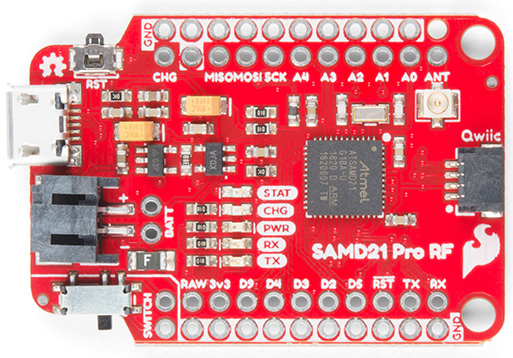 SparkFun Pro RF LoRa 915MHzモジュール（SAMD21）- クリックで拡大
