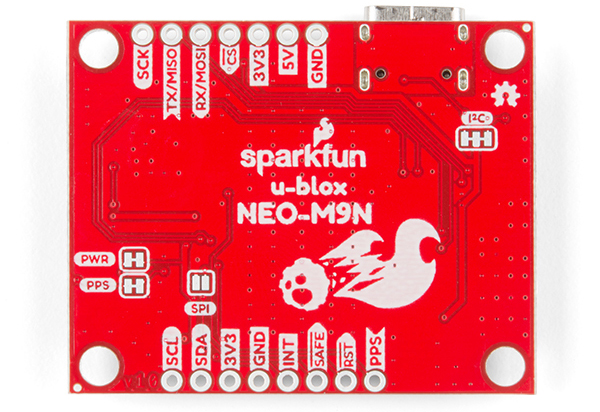 SparkFun GPS Breakout NEO-M9N Chip Antenna (Qwiic) - Click to Enlarge