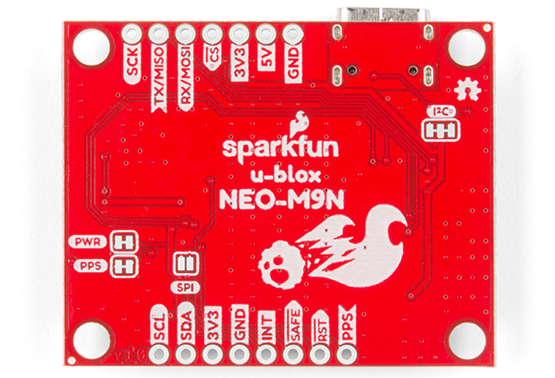 SparkFun GPS Breakout NEO-M9N U.FL (Qwiic) - Click to Enlarge