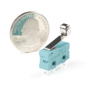 Mini Microrupteur - SPDT (Levier à Rouleau)