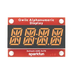 Écran Alphanumérique SparkFun Qwiic - Rose