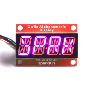 Écran Alphanumérique SparkFun Qwiic - Rose