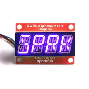 Écran Alphanumérique SparkFun Qwiic - Violet