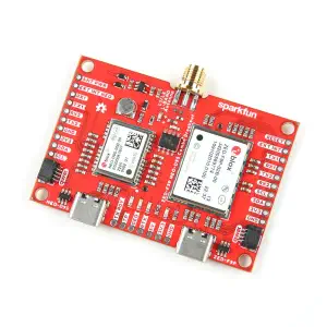 SparkFun GNSS Combo Planche de connexion - ZED-F9P, NEO-D9S (Qwiic)