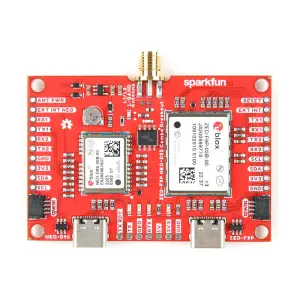SparkFun GNSS Combo Planche de connexion - ZED-F9P, NEO-D9S (Qwiic)