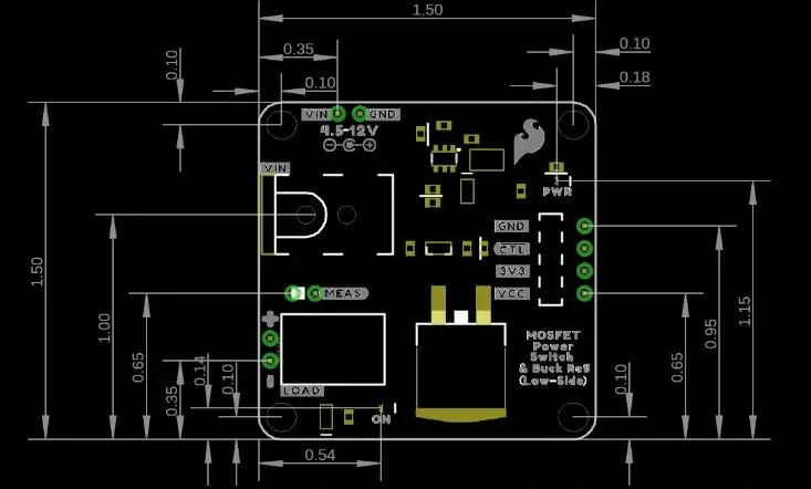 SparkFun MOSFET Power Switch und 3,3V Buck Regulator (Low-Side)