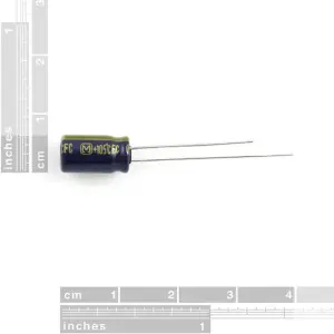 Sparkfun Condensateurs de découplage électrolytiques - 100uF/25V