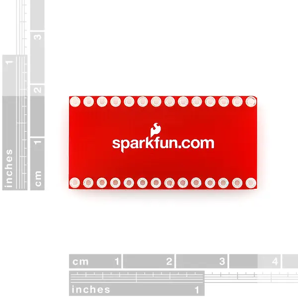 Adaptador SparkFun SSOP a DIP - 28-Pin - Dimensiones recortadas