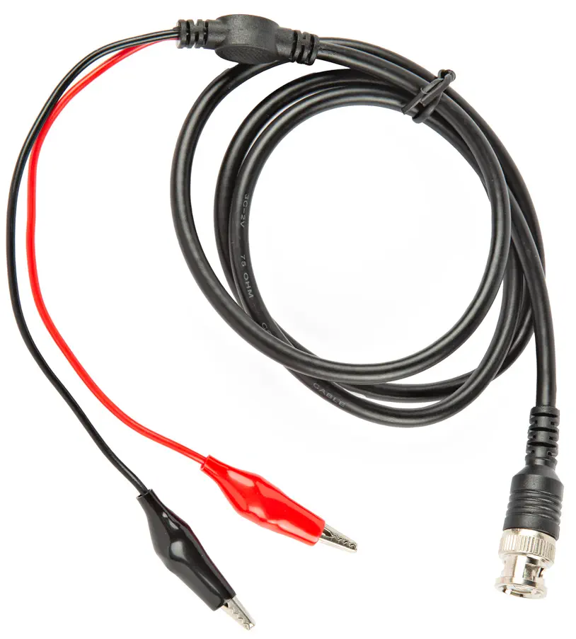 Cable BNC a Cocodrilo