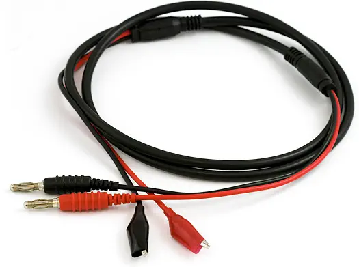 Cable Coaxial de Banana a Cocodrilo