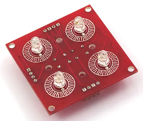 Button Pad 2x2 - Breakout PCB