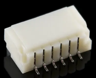 JST SH Horizontal 6-Pin Connector - SMD