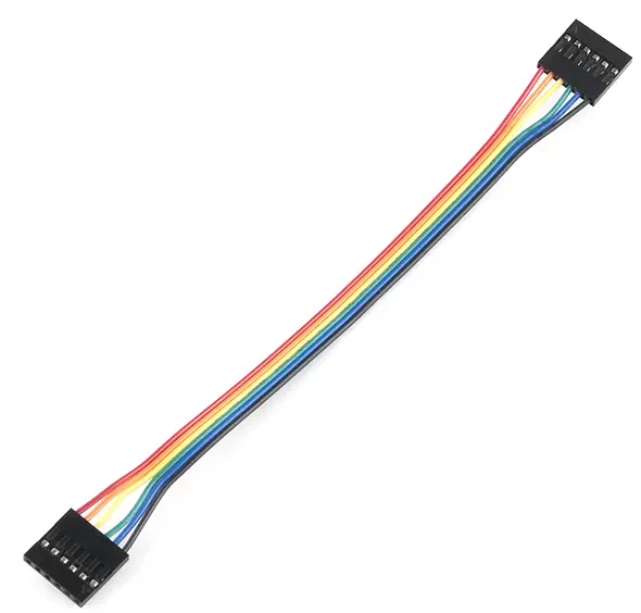 Jumper Wire - 0.1in., 6-pin, 6in.