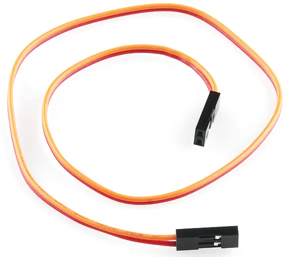 Cable Puente - 0,1 pulg., 2 pines, 12 pulg.